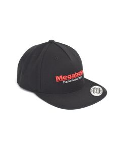 MEGABASS CLASSIC SNAPBACK CAP - BLACK/RED