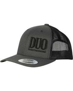 CASQUETTE DUO MESH SNAPBACK CAP CHARCOAL/BLACK