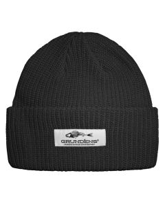 GRUNDENS WATCH CAP BEANIE BLACK