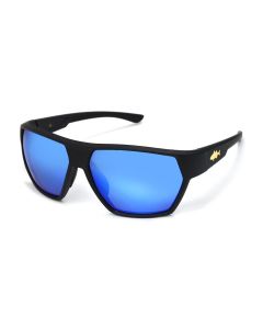 LUNETTES REALISTIC SEA BASS IRIDIUM BLUE - FRAME MAT BLACK