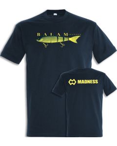 TEE SHIRT MADNESS BALAMISATION NAVY