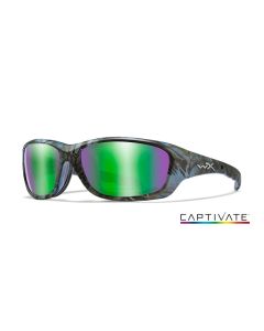 LUNETTES GRAVITY CAPTIVATE POLARIZED GREEN MIRROR / KRYPTEK NEPTUNE FRAME (CCGRA12)