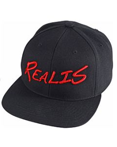 REALIS SNAPBACK CAP 18 - BLACK
