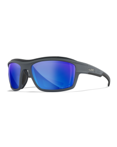 LUNETTES OZONE CAPTIVATE BLUE MIRROR MATTE GREY FRAME (CCOZN09)
