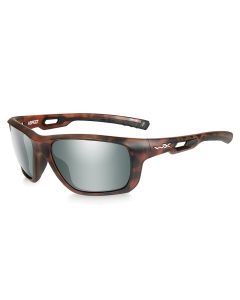 LUNETTES ASPECT POLARIZED PLATIMUM FLASH / MATTE DEMI FRAME (ACASP06)
