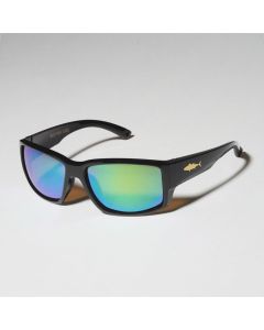 LUNETTES GOLD FISH TUNA GREEN BLUE IRIDIUM - FRAME MAT BLACK - MASQUE