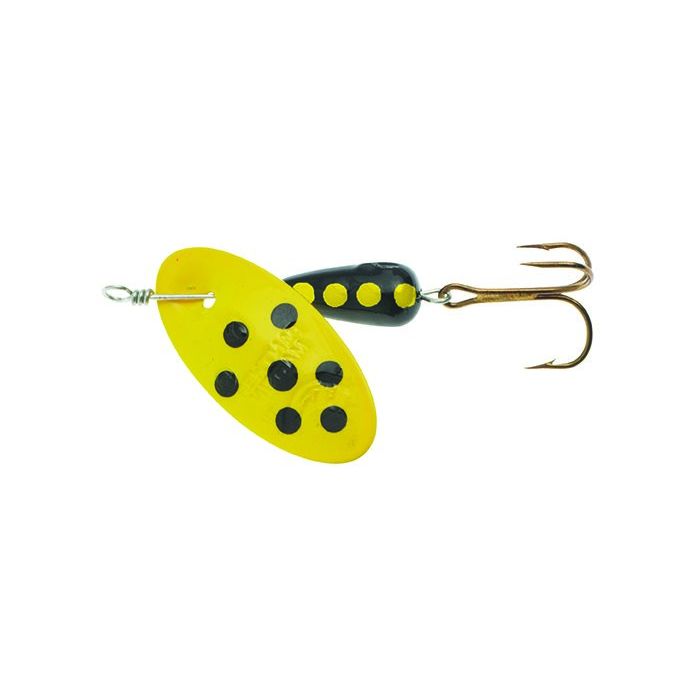 CUILLERE SPOTTED PMSP-YB - YELLOW/BLACK - 2 (10/pck)