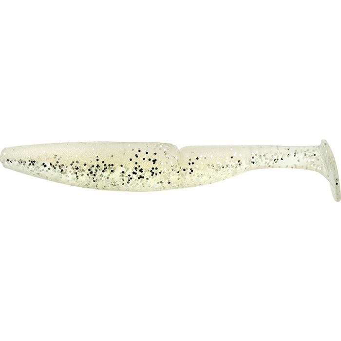 ONE UP SHAD 4 - 105 PEARL WHITE GLITTER