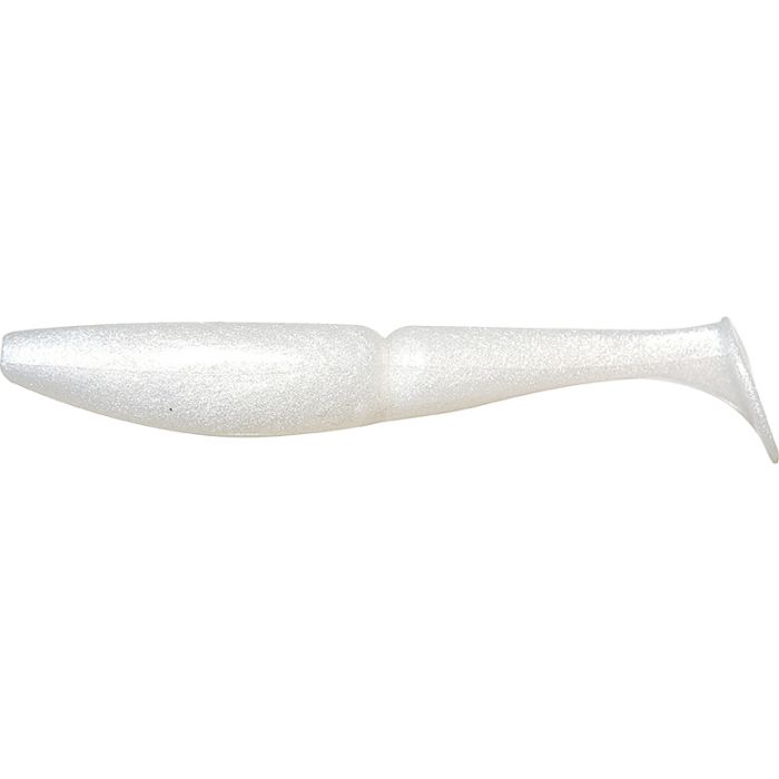 ONE UP SHAD 6 - 027 SILKY WHITE
