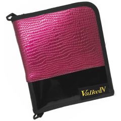 POCHETTE LURE WALLET L - CHERRY PINK LEATHER