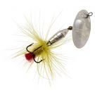 CUILLERE DELUXE DRESSED FLY PMF-SY - SILVER YELLOW - 2 (10/pck)